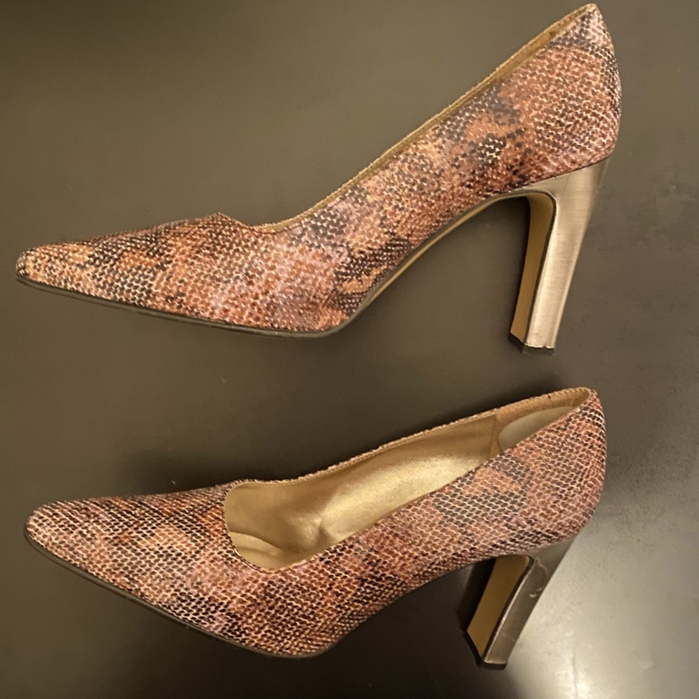 Proxy Made in Spain - Snakeskin Women's Shoes - Size 7.5